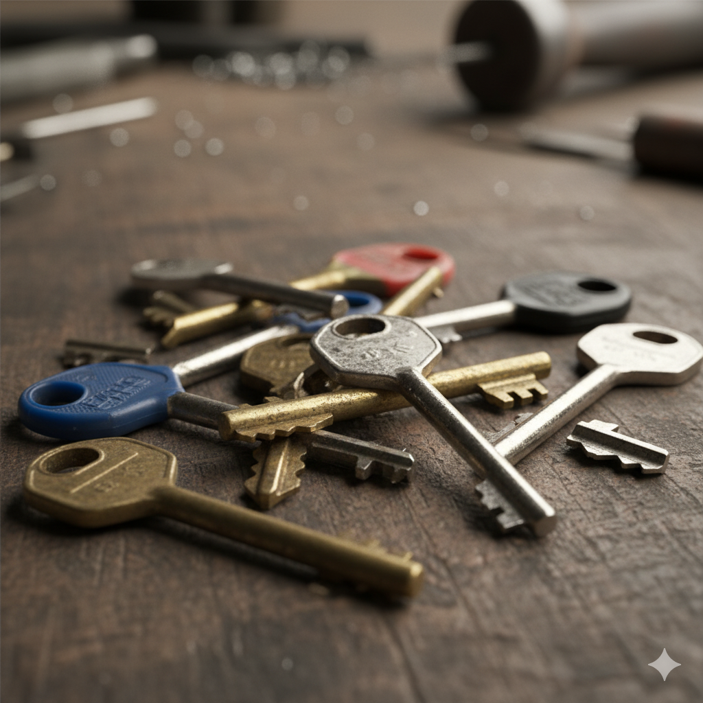How to safely remove a broken key from a lock