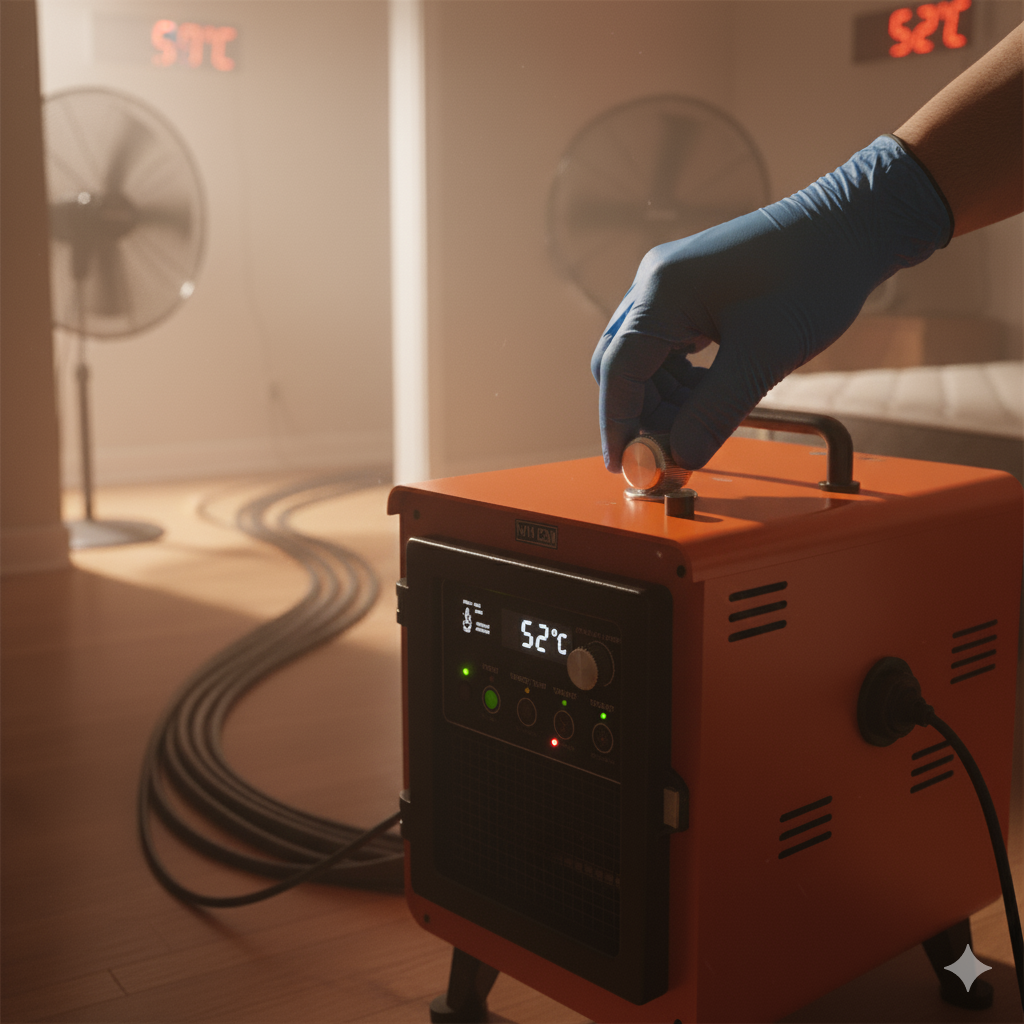 Specialist heat treatment: When extreme temperatures are needed for bug extermination