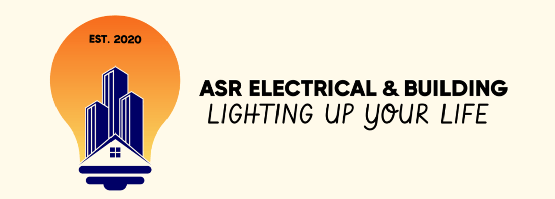 Main header - "ASR ELECTRICAL & BUILDING LTD"