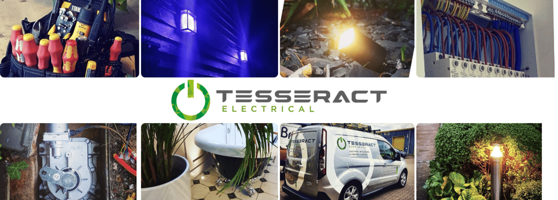 Main header - "TESSERACT ELECTRICAL"