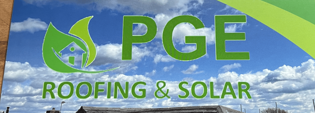 Main header - "Pure Green roofing & Solar limited"