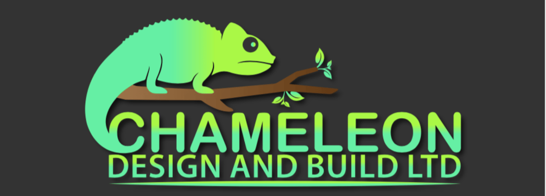 Main header - "Chameleon Design and Build Ltd"