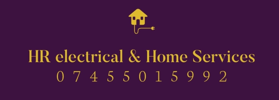 Main header - "HR Electrical and Home Services"