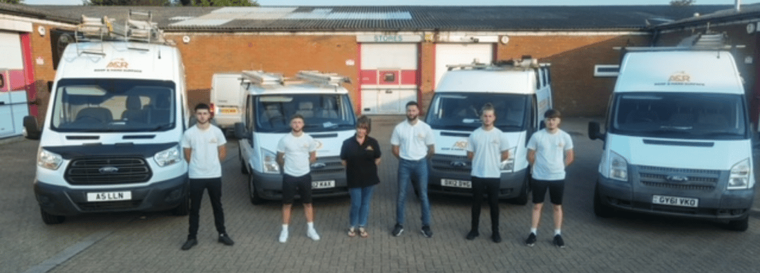 Main header - "A&R Roof & Hardsurface Cleaning Restoration LTD"