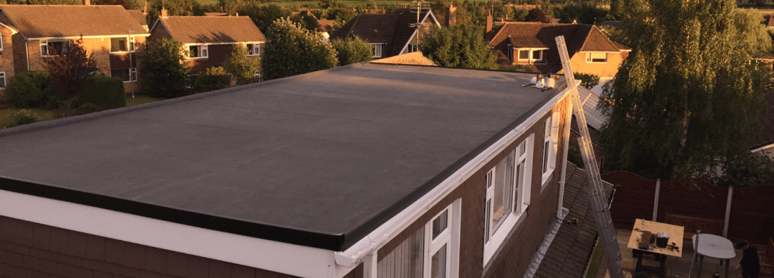 Main header - "Flat Roof Solutions"