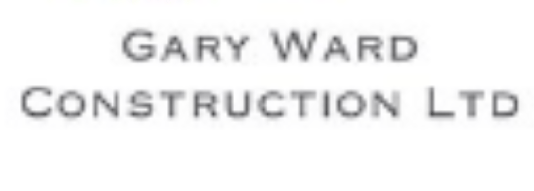 Main header - "Gary Ward Construction Ltd"