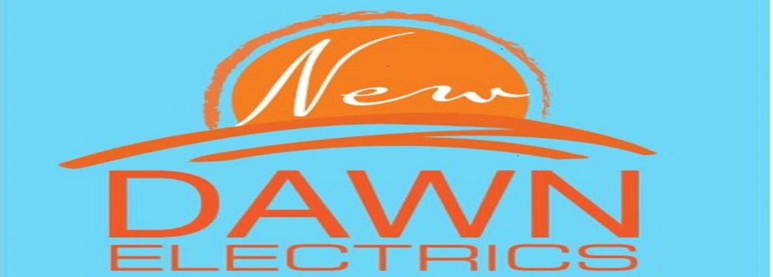 Main header - "New Dawn Electrics"