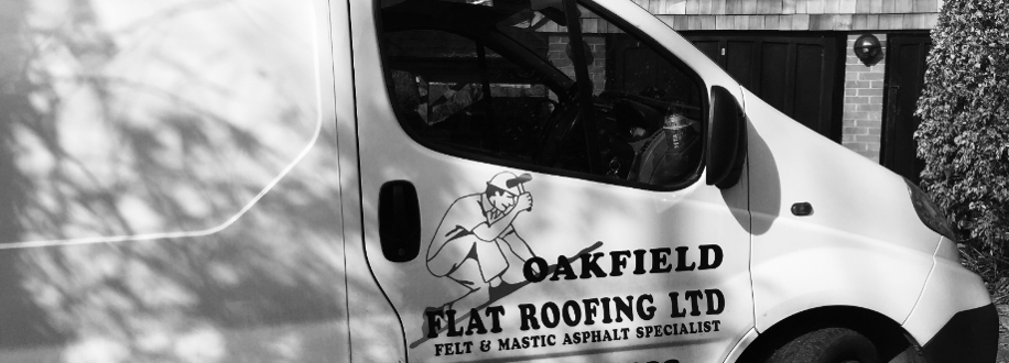 Main header - "1st Oakfield Flat Roofing"