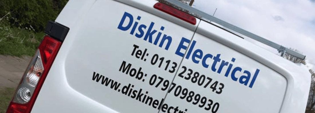 Main header - "DISKIN ELECTRICAL"