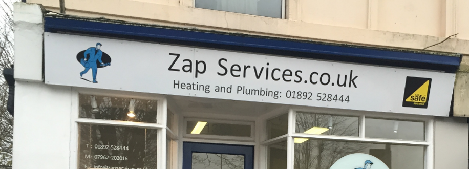 Main header - "Zap Services"