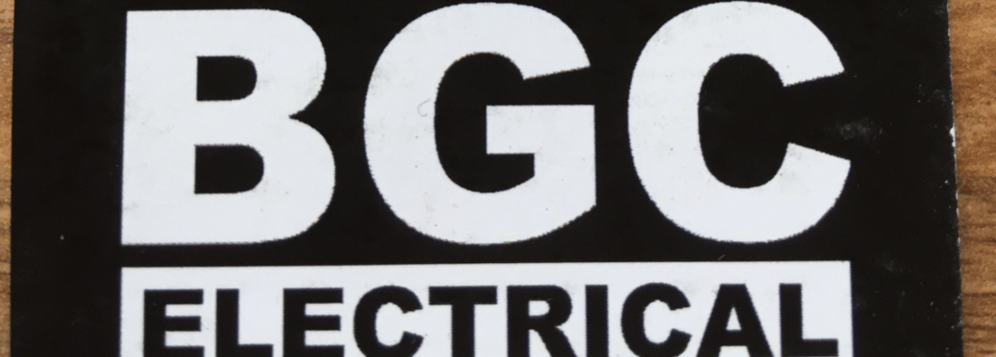 Main header - "BGC electrical"