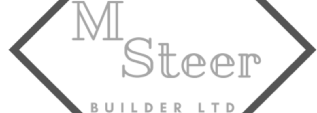 Main header - "M Steer Building Ltd"