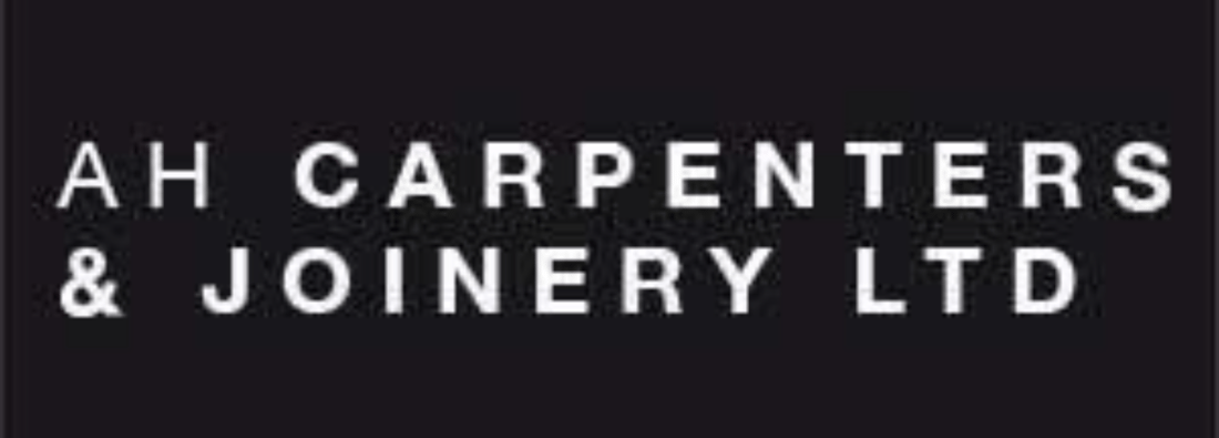 Main header - "AH Carpenters and Joinery Ltd"