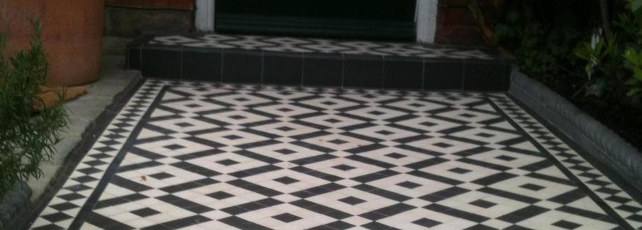 Main header - "K Harney Tiling"