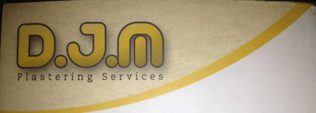 Main header - "DJM Plastering Services"