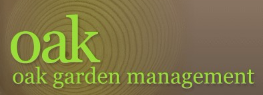 Main header - "Oak Garden Management"