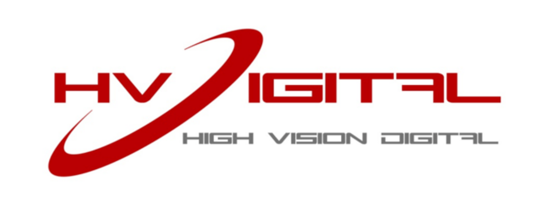 Main header - "HIGH VISION DIGITAL"