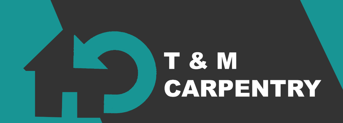 Main header - "T & M Carpentry & General Builders"