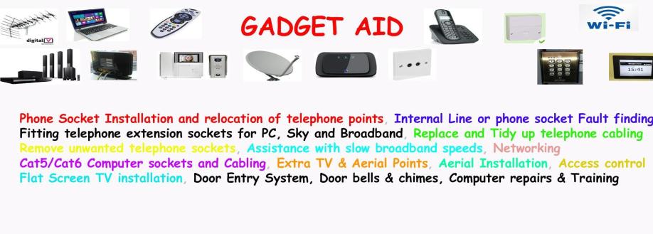 Main header - "gadget aid"