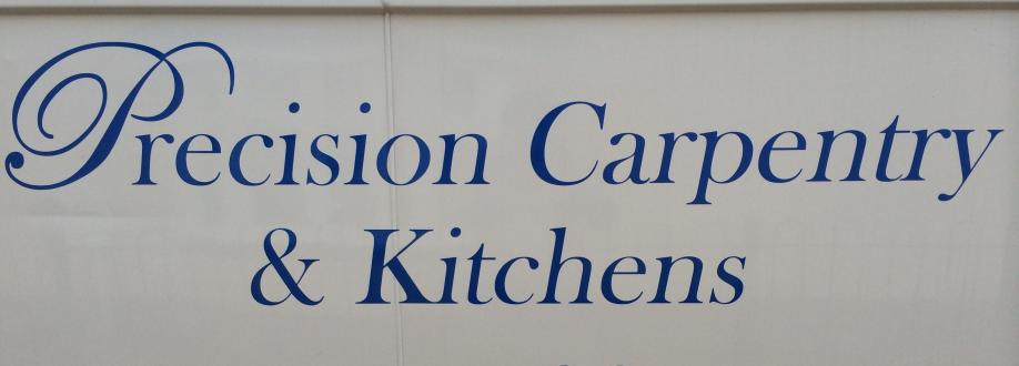 Main header - "Precision Carpentry & Kitchens"
