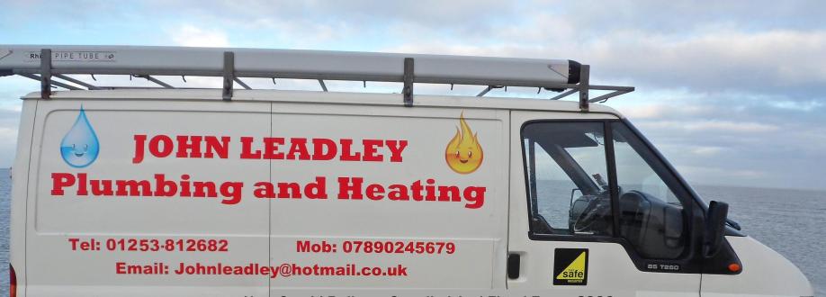 Main header - "johnleadley plumbing"