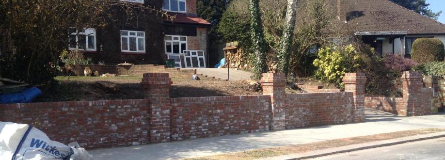 Main header - "S.W & SON BUILDERS"