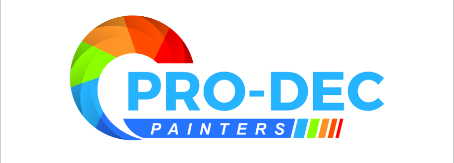 Main header - "pro-dec painters"
