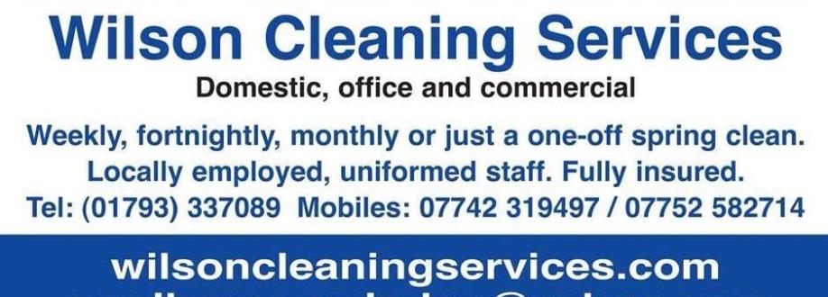 Main header - "wilson cleaning services"