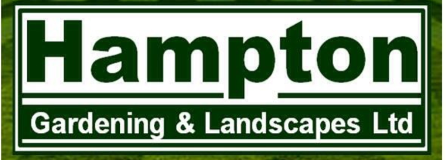 Main header - "Hampton Gardening Services Ltd"