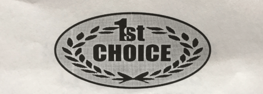 Main header - "1st Choice Landscaping and Groundwork"