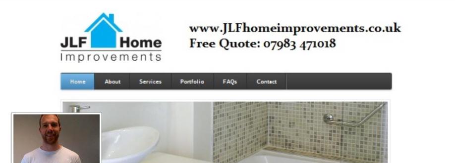 Main header - "jlfhomeimprovements"