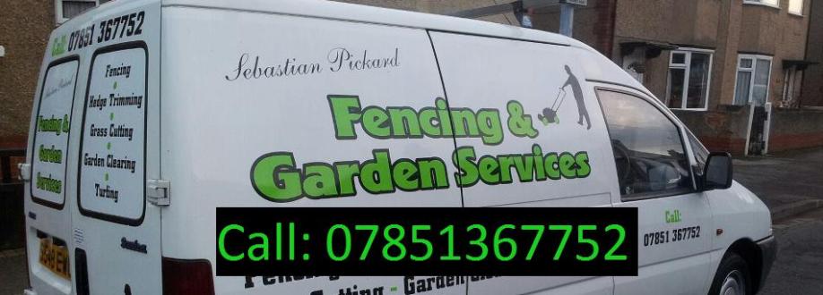 Main header - "Sebastian Pickard Fencing and Garden Services"