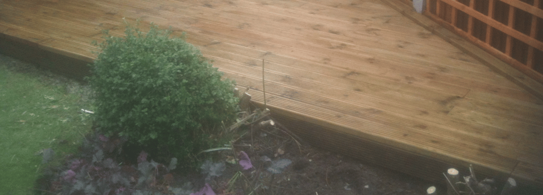 Main header - "DB Landscapes & Fencing"