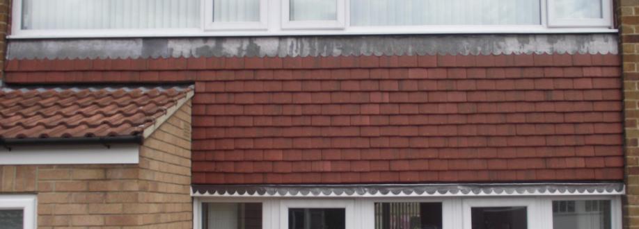 Main header - "M.CAPITANO.ROOFING SERVICES"