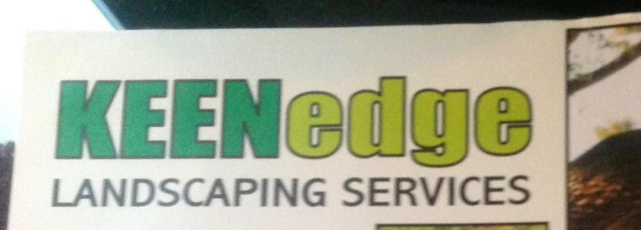 Main header - "Keenedge landscaping services"