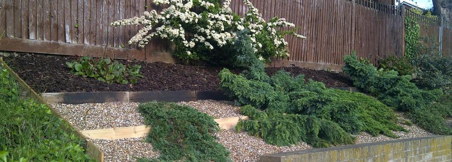 Main header - "High Bank Home & Garden Services"