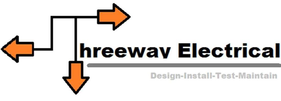 Main header - "Threeway Electrical Ltd"
