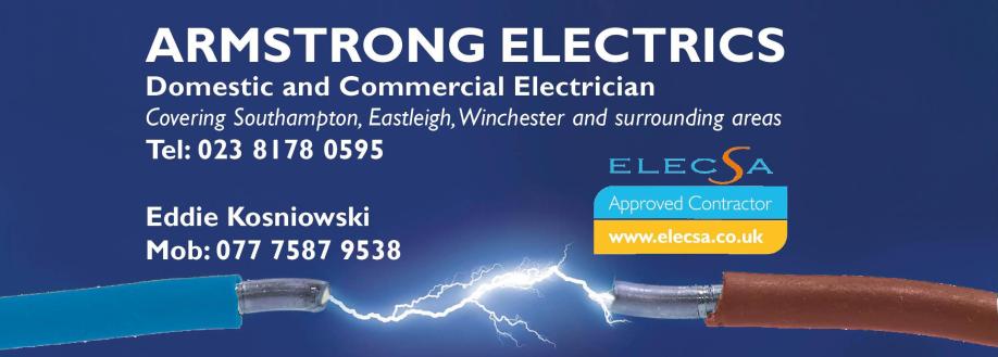 Main header - "Armstrong Electrics Ltd"