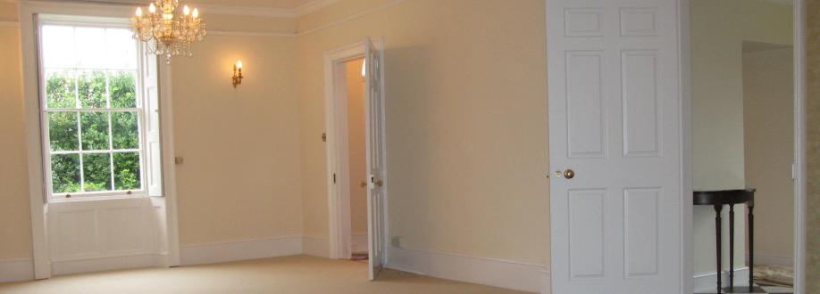 Main header - "st decorators & property maintanace"