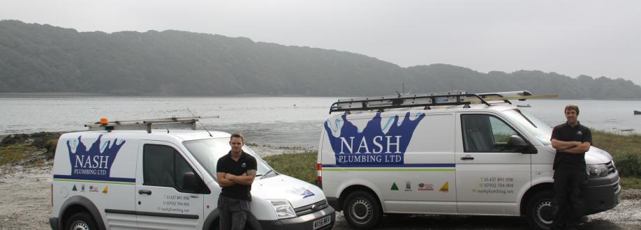 Main header - "Nash Plumbing Ltd"