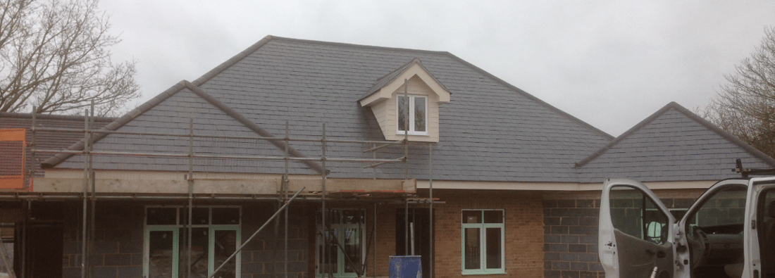 Main header - "W J Bryden Roofing"
