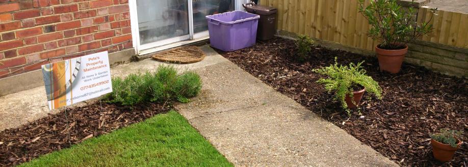Main header - "Pete's Property Maintenance"