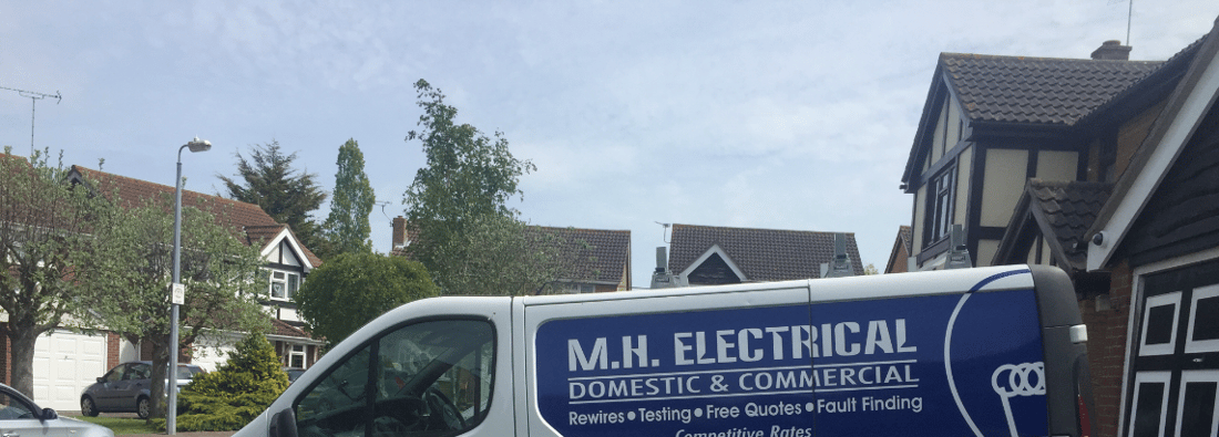 Main header - "MH Electrical"