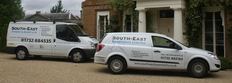 Main header - "South East Timber & Damp Limited"
