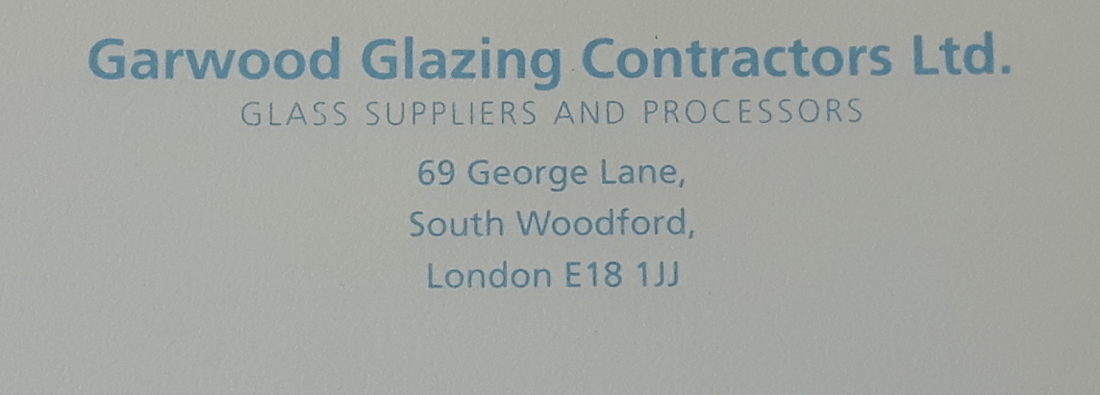 Main header - "Garwood Glazing Contractors Ltd"