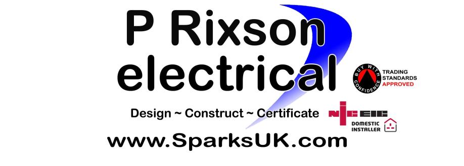 Main header - "P Rixson Electrical"