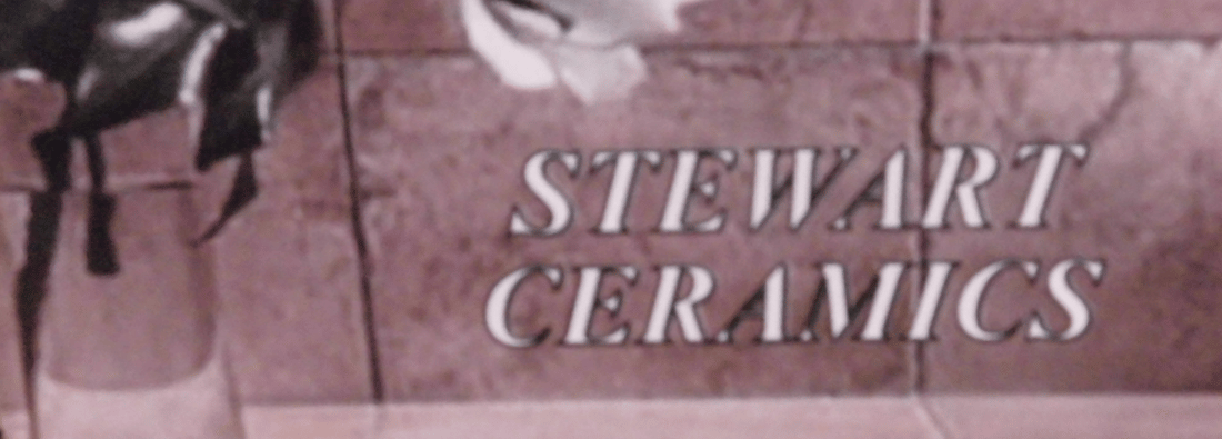 Main header - "Stewart Ceramics"