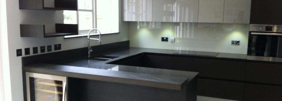 Main header - "Romero Kitchen Installations"