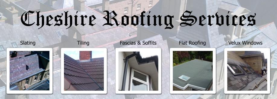 Main header - "cheshire roofing services"