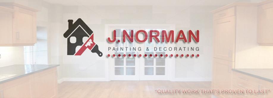Main header - "J.Norman Painting & Decorating"